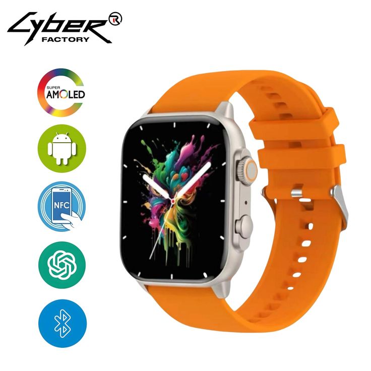 HK10 ULTRA 3 Smartwatch (Multicolour Strap, 49mm)