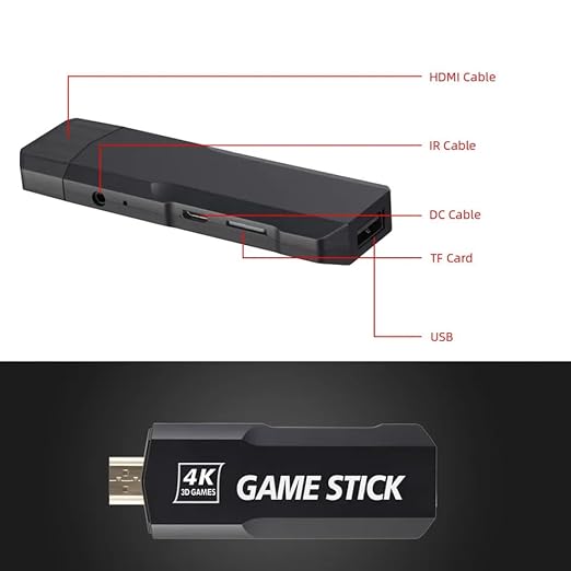 Techking M8 Wireless Game Console 2.4CG (1000games)