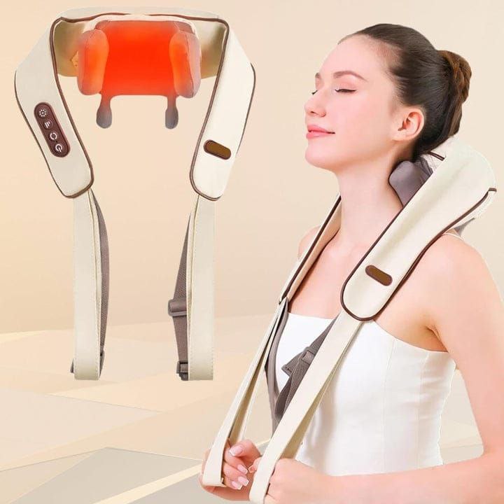 Neck and Back Massager with Heating Mode, Massager for Body Aches and Pains Relief