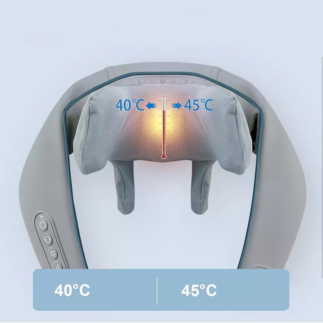 Neck and Back Massager with Heating Mode, Massager for Body Aches and Pains Relief