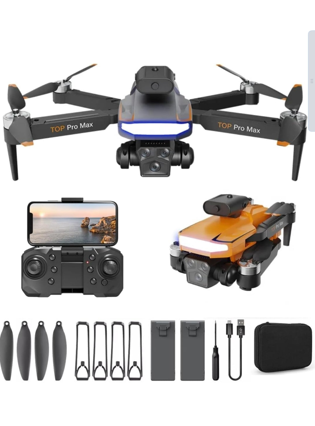 P18 Pro-Grade 4K Drone with Brushless Motors