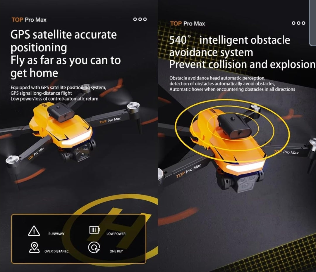 P18 Pro-Grade 4K Drone with Brushless Motors