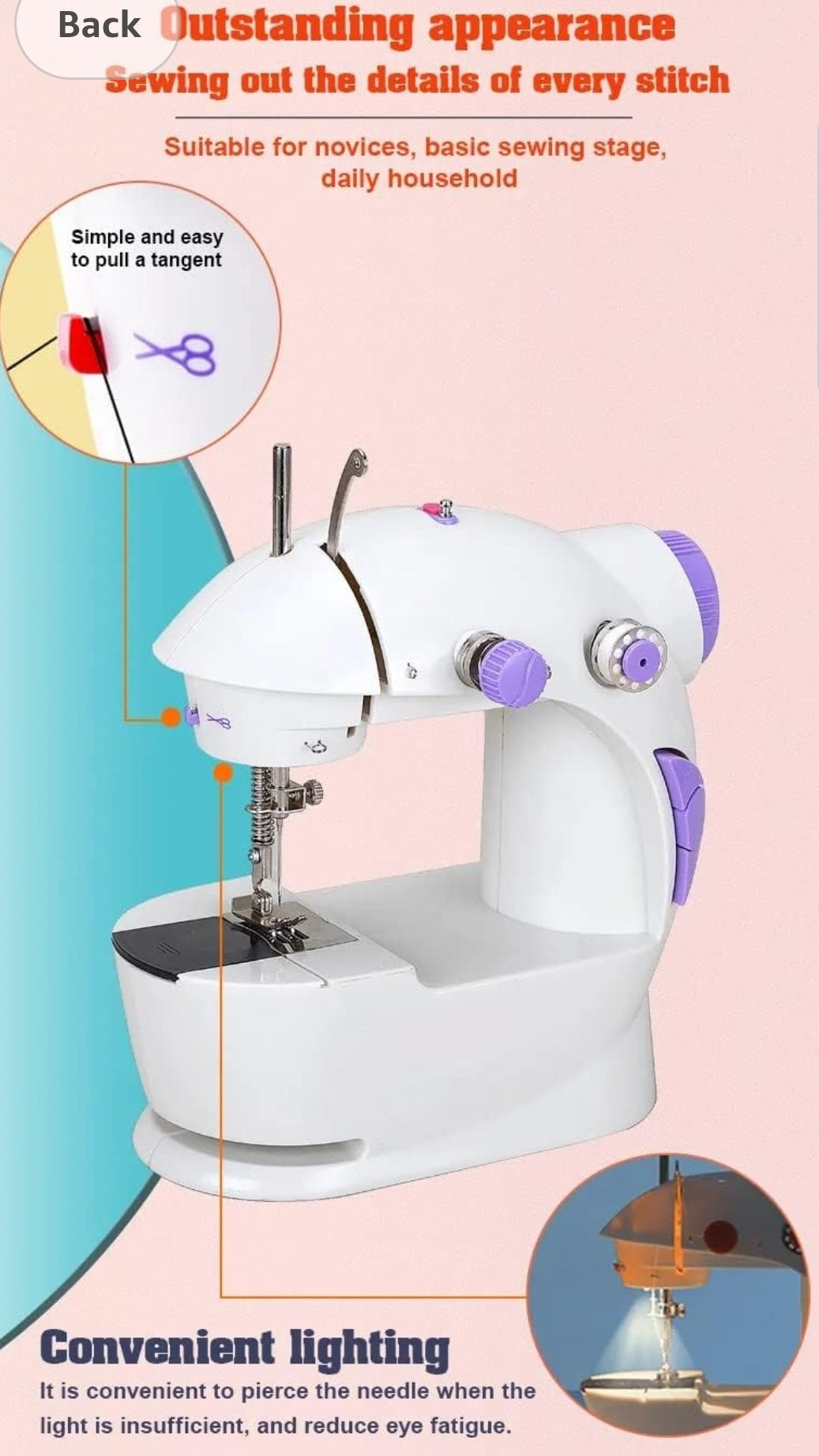 ORLOV Sewing Machine for Home Tailoring