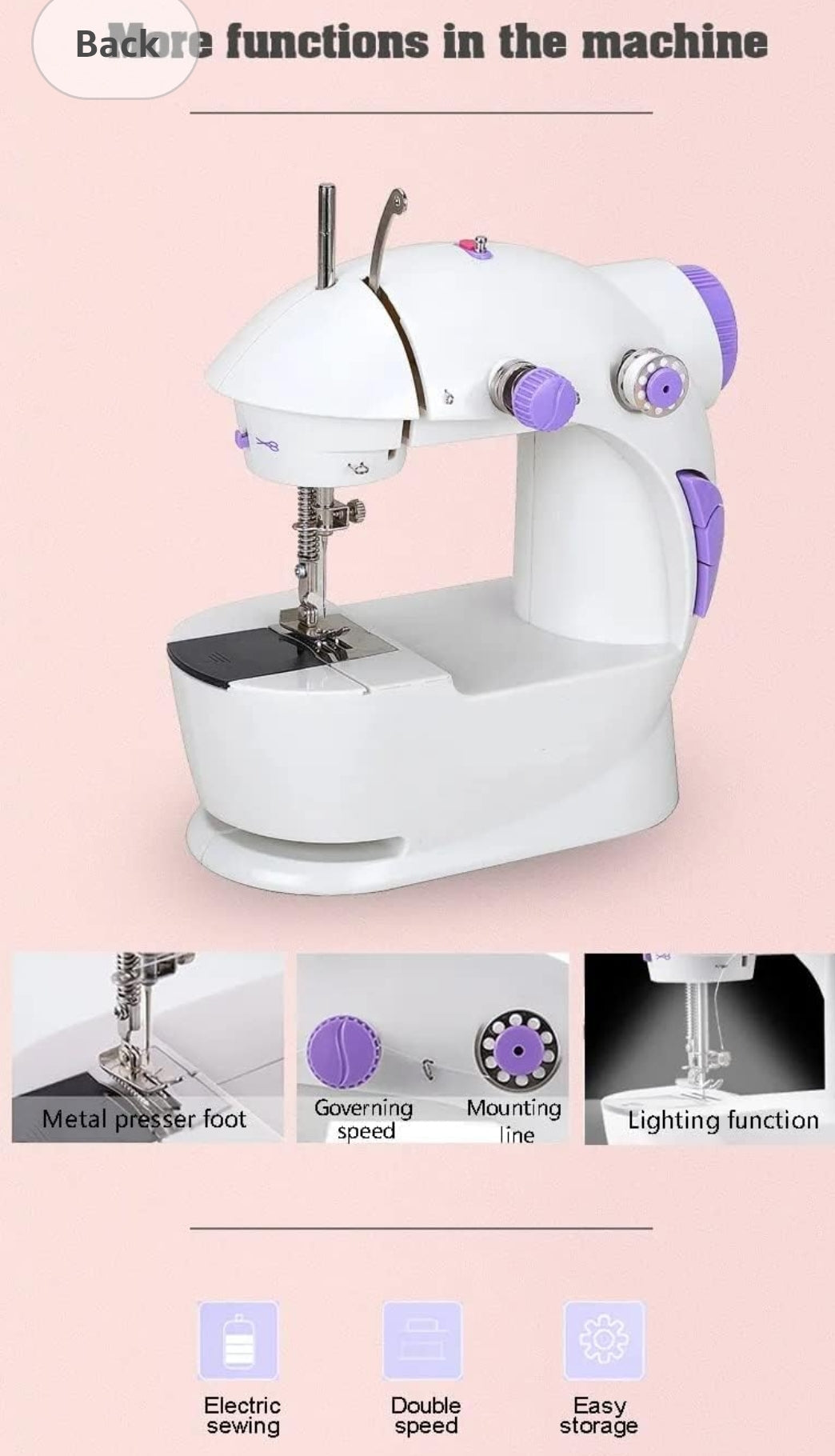 ORLOV Sewing Machine for Home Tailoring