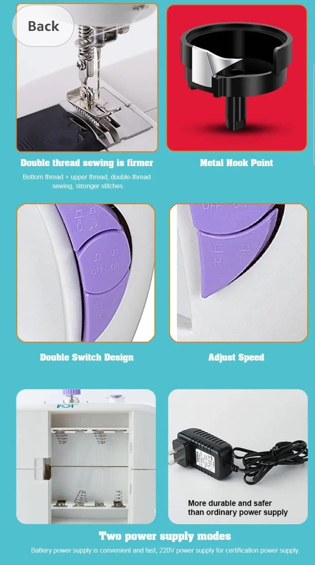 ORLOV Sewing Machine for Home Tailoring