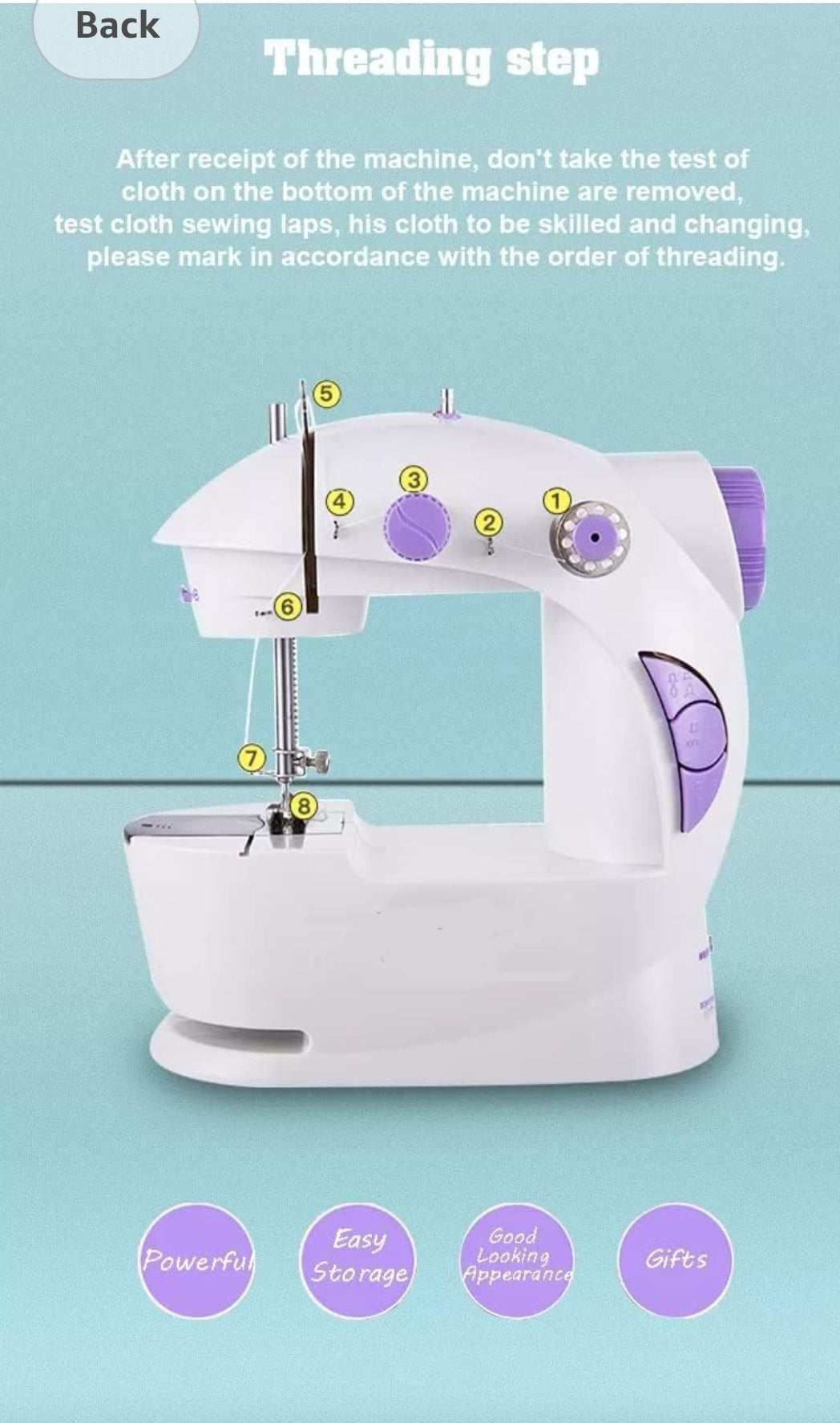 ORLOV Sewing Machine for Home Tailoring