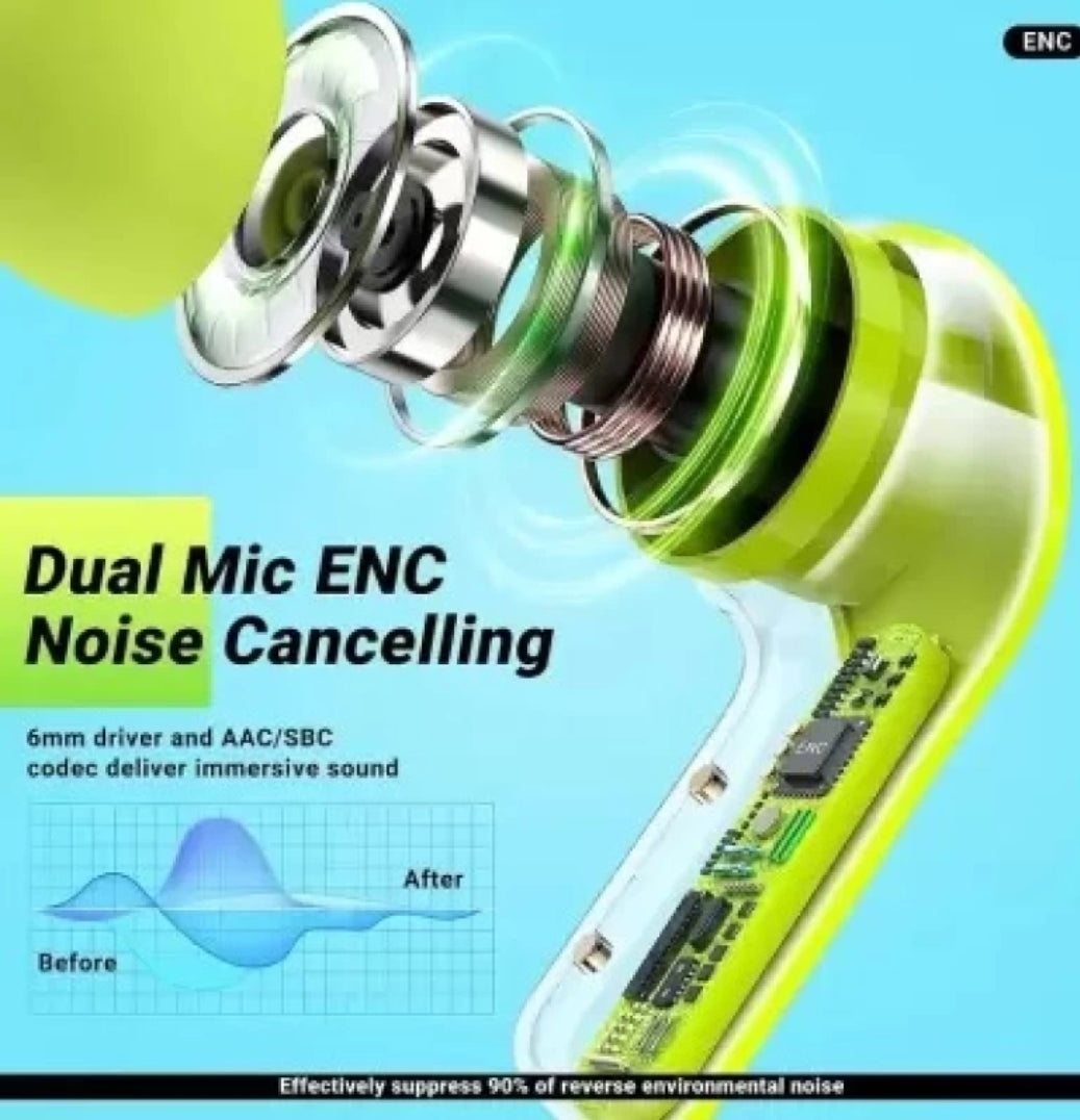 NKL Smart Design UltraPods Buds, Charging Case,Sensor Touch 367 Bluetooth