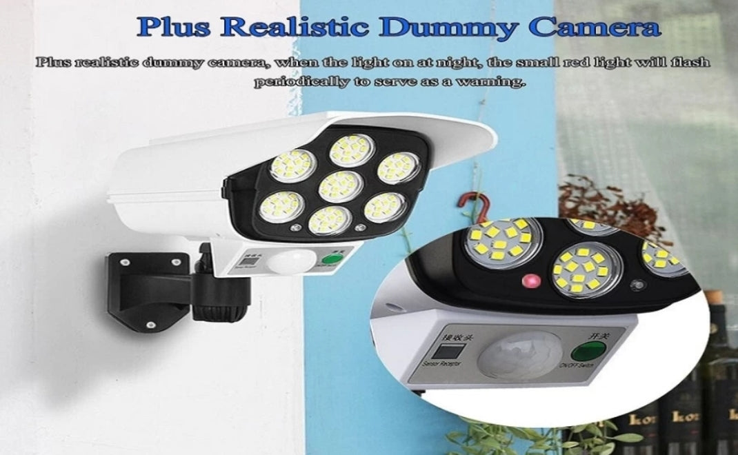 Remote Control Motion Sensor Solar Garden Spotlight