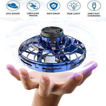 UFO Fingertip Upgrade Flight Gyro Flying Spinner Decompression Hand Controlled Boomerang