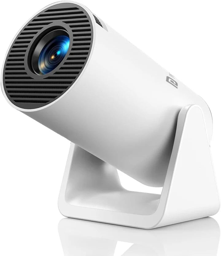 Andriod 5G Wifi Projector Home 4K Support With 4000Lm,1080P ″ Screen Compatible 4K Tv Stick (M9),White