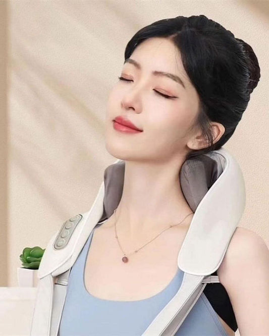 Neck and Back Massager with Heating Mode, Massager for Body Aches and Pains Relief