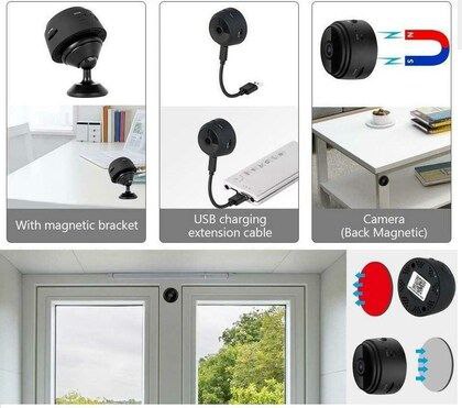AB SmartEye Mini Wireless WiFi Security Camera | HD 1080p