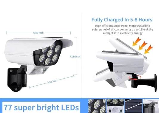 Remote Control Motion Sensor  Solar Garden Spotlight